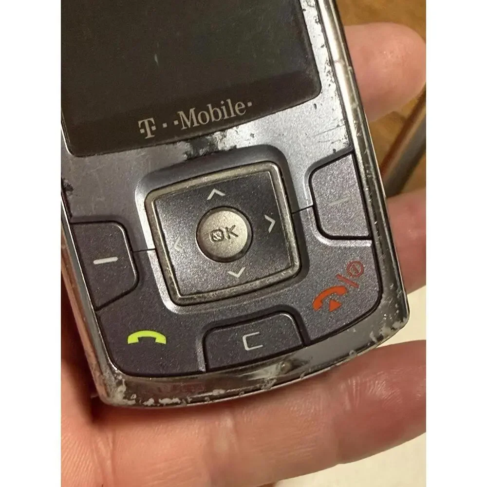 Samsung Katalyst SGH-T739 - Blue and Silver ( T-Mobile ) Rare ( Untested)